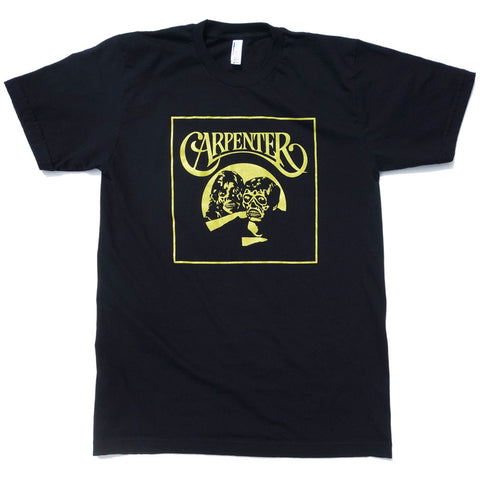 John Carpenter & Carpenters T-Shirt - Black | They Live & Carpenters Logo | Cinemetal T-Shirts