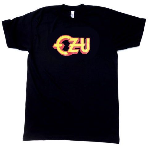 Yasojiru Ozu & Ozzy Osborne Logo T-Shirt | Cinemetal T-Shirts