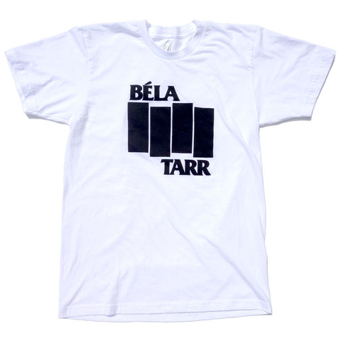 Bela Tarr & Black Flag Logo T-Shirt | Cinemetal T-Shirts