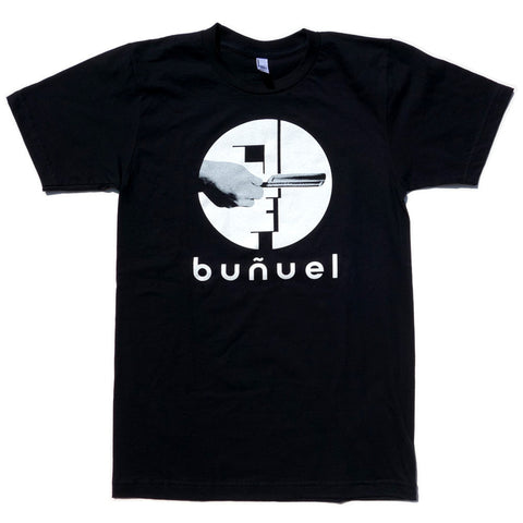 Luis Bunuel & Bauhaus Logo T-Shirt | Bunuel & Dali An Andalusian Dog & Bauhaus Shirt | Cinemetal T-Shirts