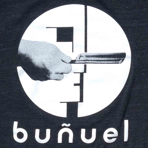 Luis Bunuel & Bauhaus Logo T-Shirt | Bunuel & Dali An Andalusian Dog & Bauhaus Shirt | Cinemetal T-Shirts